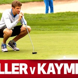 Thomas Müller Meets Golfer Martin Kaymer