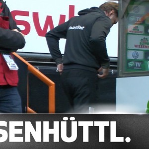 Nervous Coach Hasenhüttl Misses Winning Goal