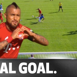 Vidal Breaks Bayern Duck with Thunder Goal