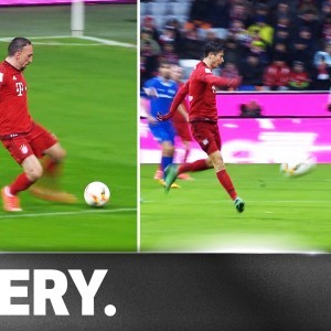 The King is Back - Franck Ribery Sets Up Robert Lewandowski on His Return