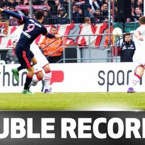 Robert Lewandowski - One Winning Goal, Two Records