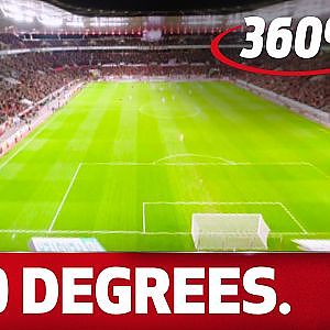 360 Degrees! Leverkusen vs. Wolfsburg from an Extraordinary Angle