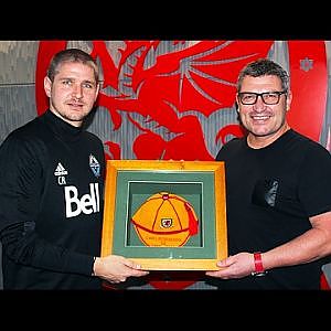 Surprise! Robinson gets golden cap from FA Wales