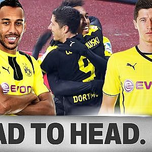 Lewandowskis vs. Aubameyang - Battle Between Dortmund Star Strikers Past & Present
