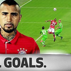 Arturo Vidal - All Goals For FC Bayern