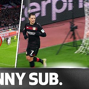 Chicharito's Hilarious Substitution - Man Marking Goes Too Far!
