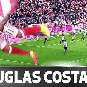 Costa Acrobatics - Bayern Star Celebrates Goal in Style