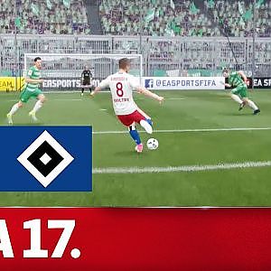 Bremen vs. Hamburg - FIFA 17 Prediction with EA Sports