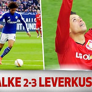 Schalke vs. Leverkusen - Chicharito Decides 5-Goal Thriller