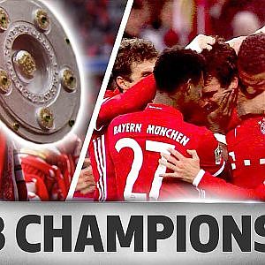 Congratulations FC Bayern München - Bundesliga Champions 2016/2017…