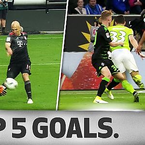 Robben, Alaba, Gomez and More - Top 5 Goals on Matchday 33