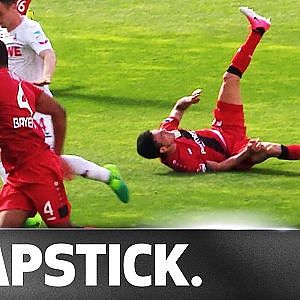 Take-Off for Leverkusen's Aranguiz - Crazy Tumble Before Köln Goal