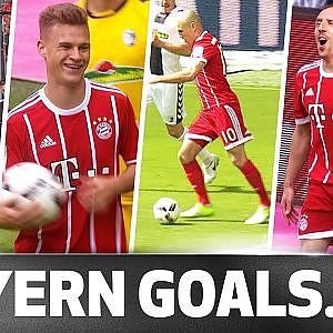 Fantastic Four - Robben, Vidal, Ribery and Kimmich Kick-Start Bayern's Title Party
