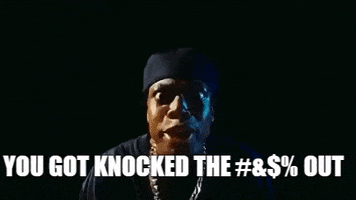 Ice Cube Knockout GIF